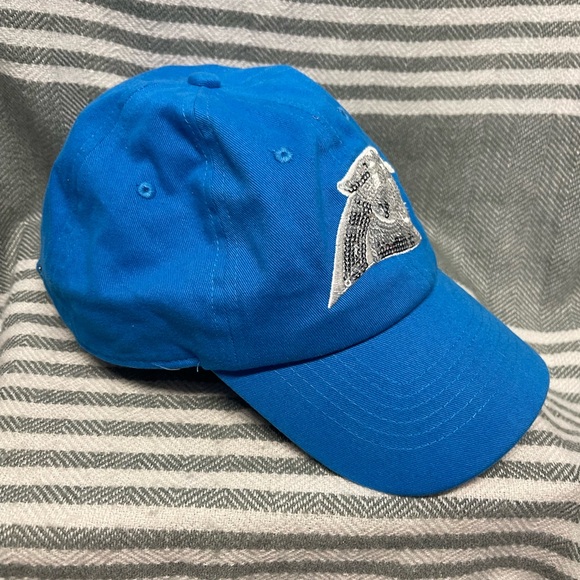 47 brand Carolina Panthers Sequined Baseball Hat - Picture 2 of 4